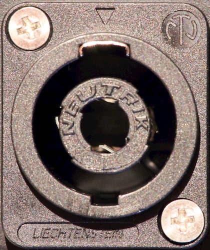 Speakon Panel Connector